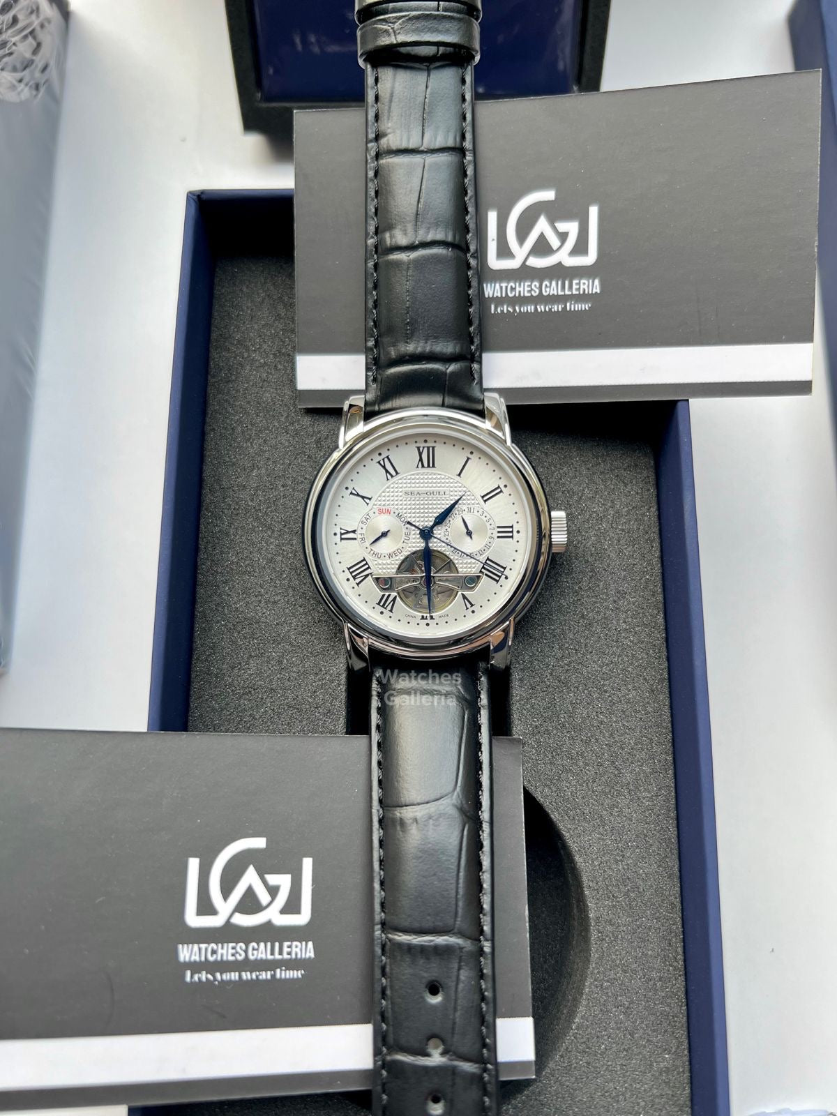 Seagull Flywheel Automatic Mechanical Watch D819622 Watches Galleria