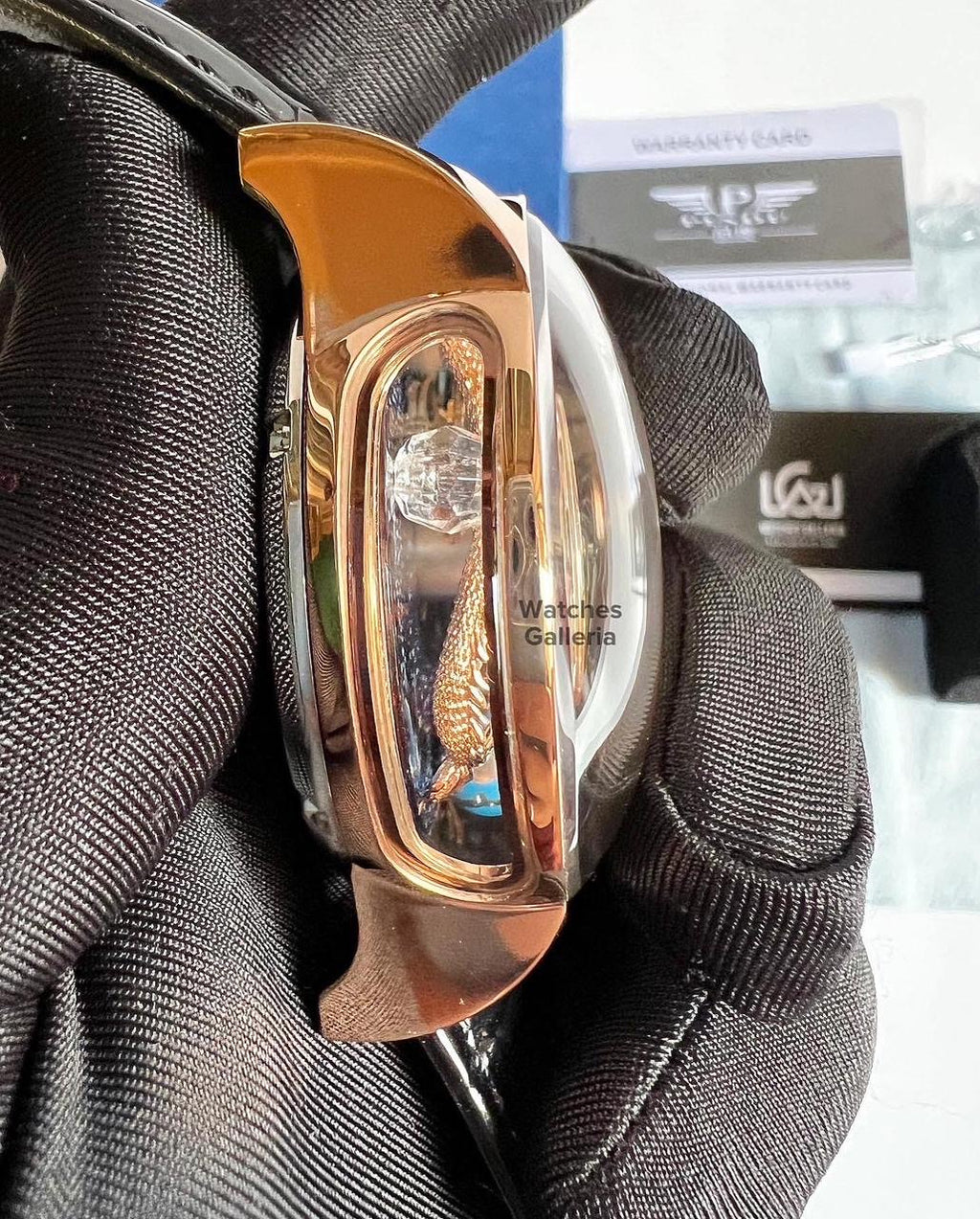 Pindu Design Astronomia Dragon Quartz (Rose Gold) P6532
