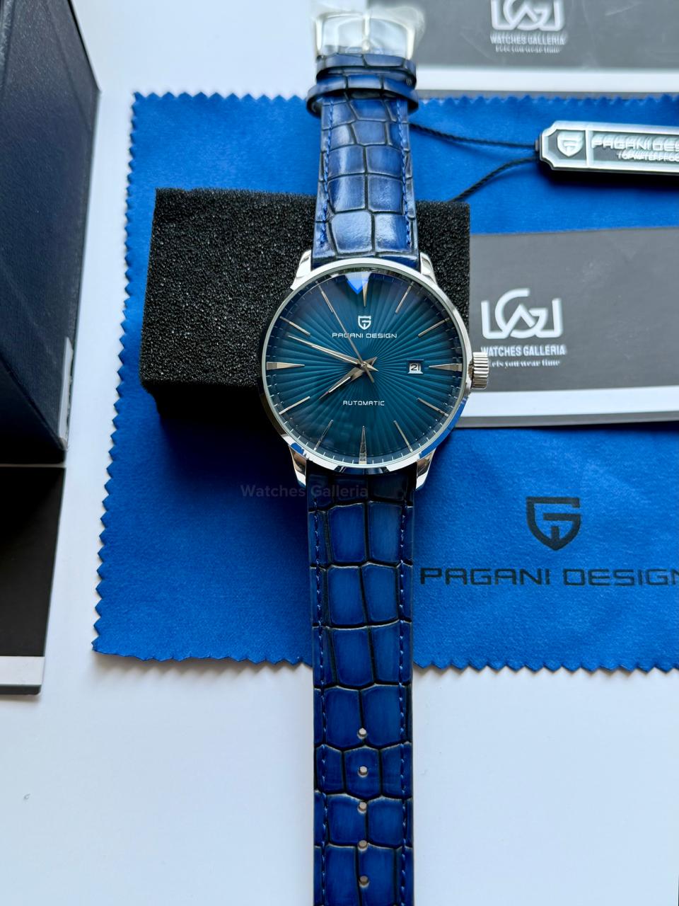 Pagani Design PD2770 Cocktail Automatic Watch Blue Dial – Luxury Men’s Mechanical Dress Watch in Pakistan | Watches Galleria