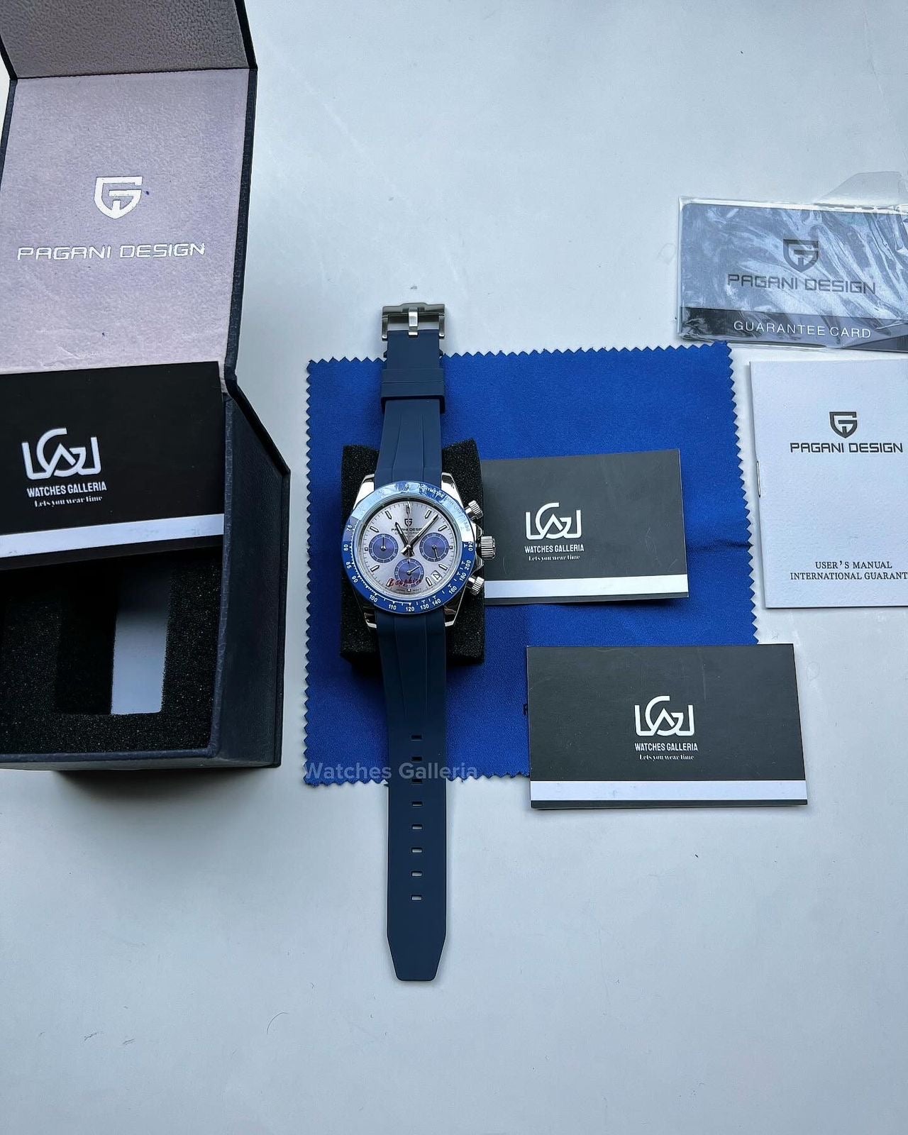 Pagani Design Daytona Quartz (Blue) PD1664
