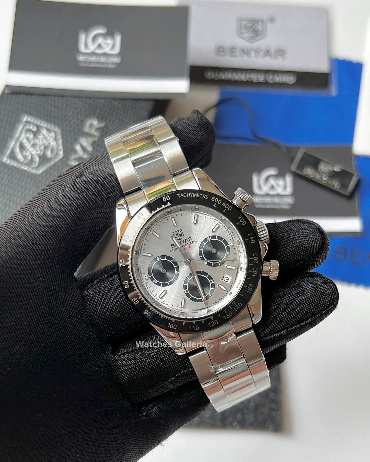 Benyar Daytona Quartz (Silver) BY5169
