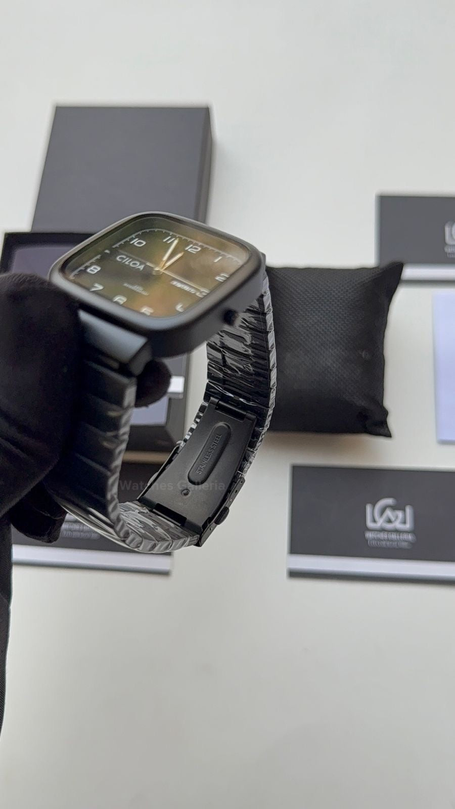 Ciloa Watch 141 TV Style Watch (Black) | TV Style Watch | Ciloa Watch Pakistan