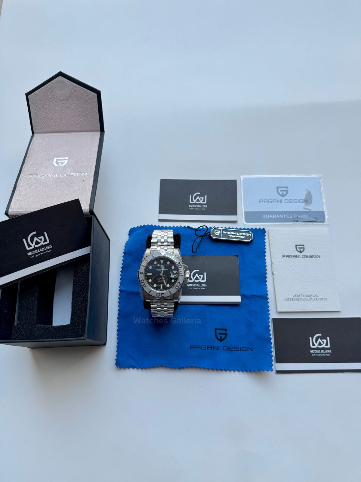 Pagani Design PD1651 YachtMaster Deep Sea 40mm Automatic – Seiko NH35A Japan Movement | Sapphire Crystal | 100M WR | Jubilee/Oyster Bracelet