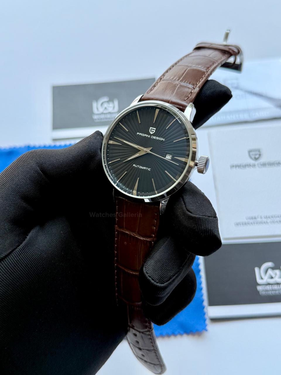 Pagani Design PD2770 Cocktail Automatic Watch Brown Black Dial – Luxury Men’s Mechanical Dress Watch in Pakistan | Watches Galleria