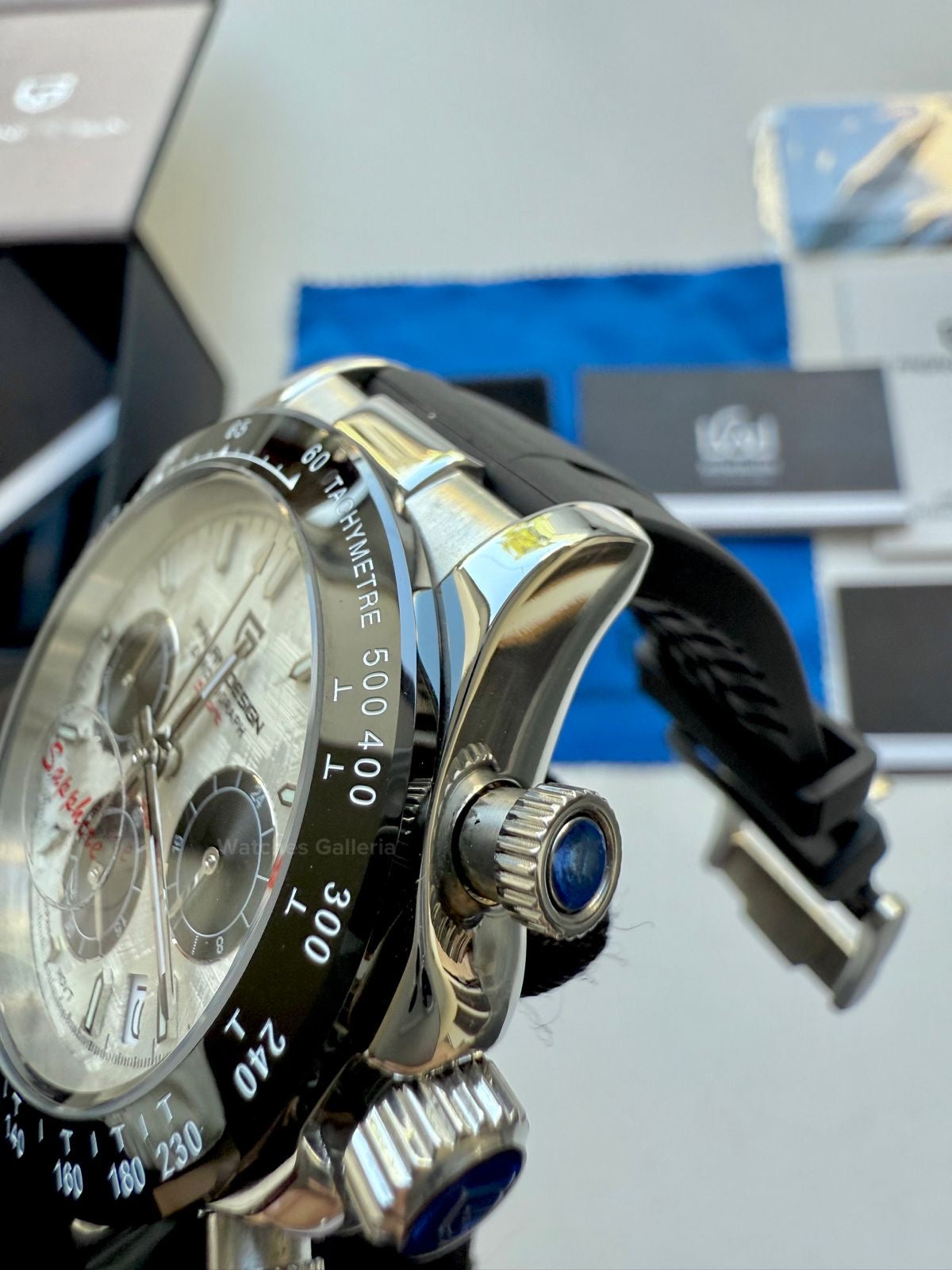 Pagani Design Daytona Quartz (White Meteorite) PD1664