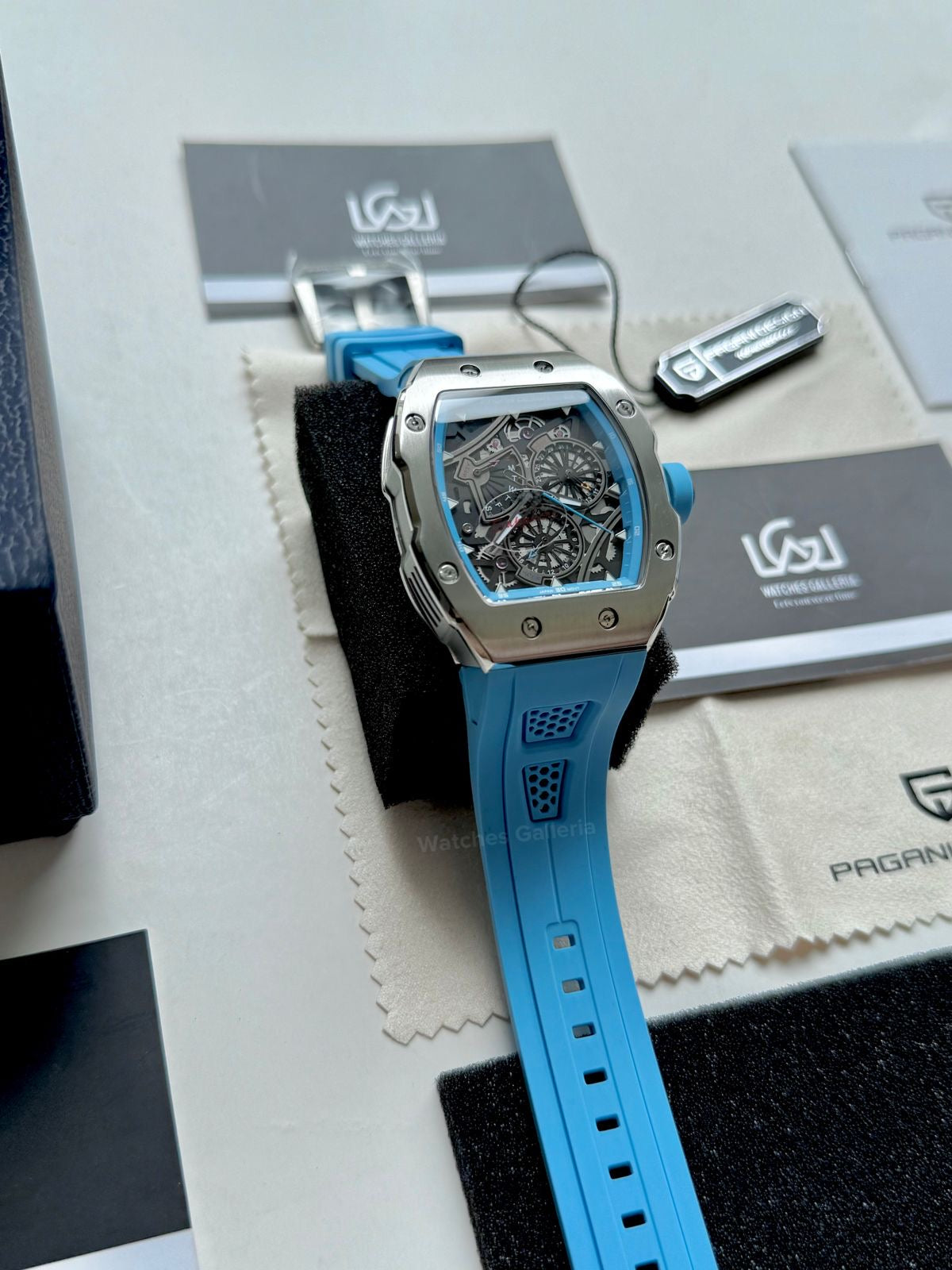 Pagani Design Tonneau Calendar Quartz PDys012 (Sky) Pagani Design in Pakistan