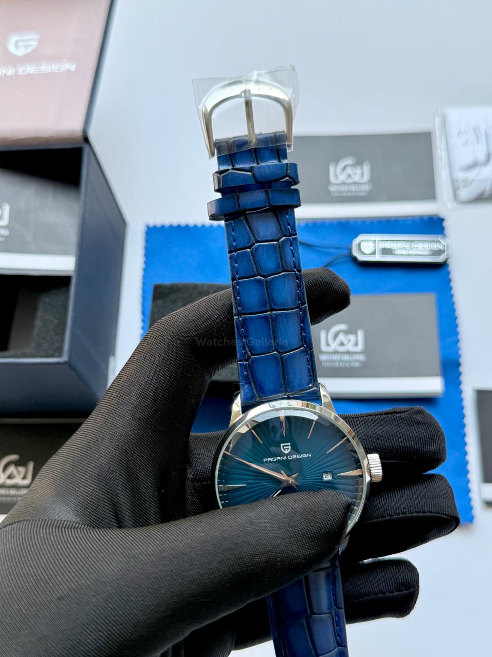 Pagani Design PD2770 Cocktail Automatic Watch Blue Dial – Luxury Men’s Mechanical Dress Watch in Pakistan | Watches Galleria