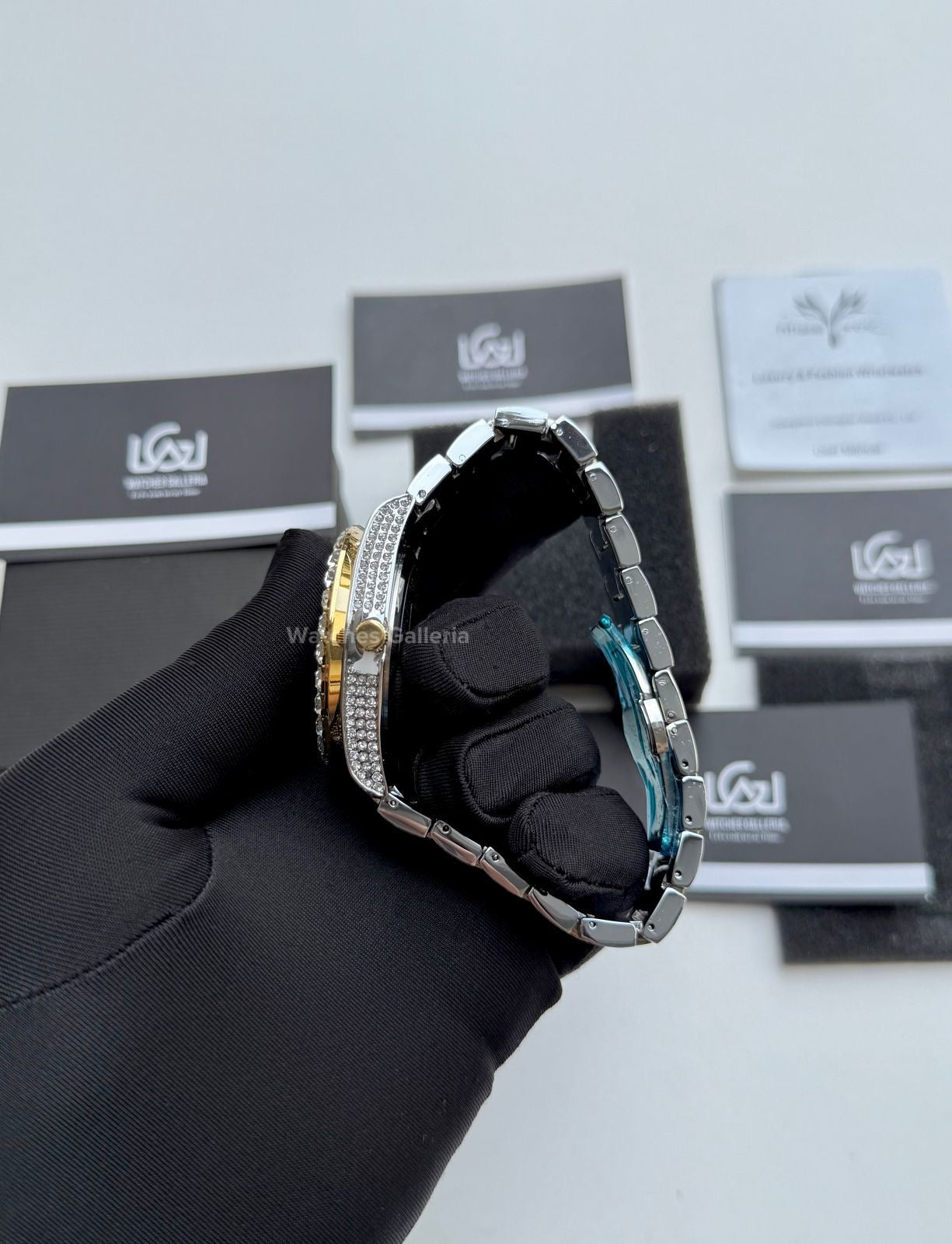 Miss Fox Iced Out Royal Oak (Two Tone) MFV332 Watches Galleria