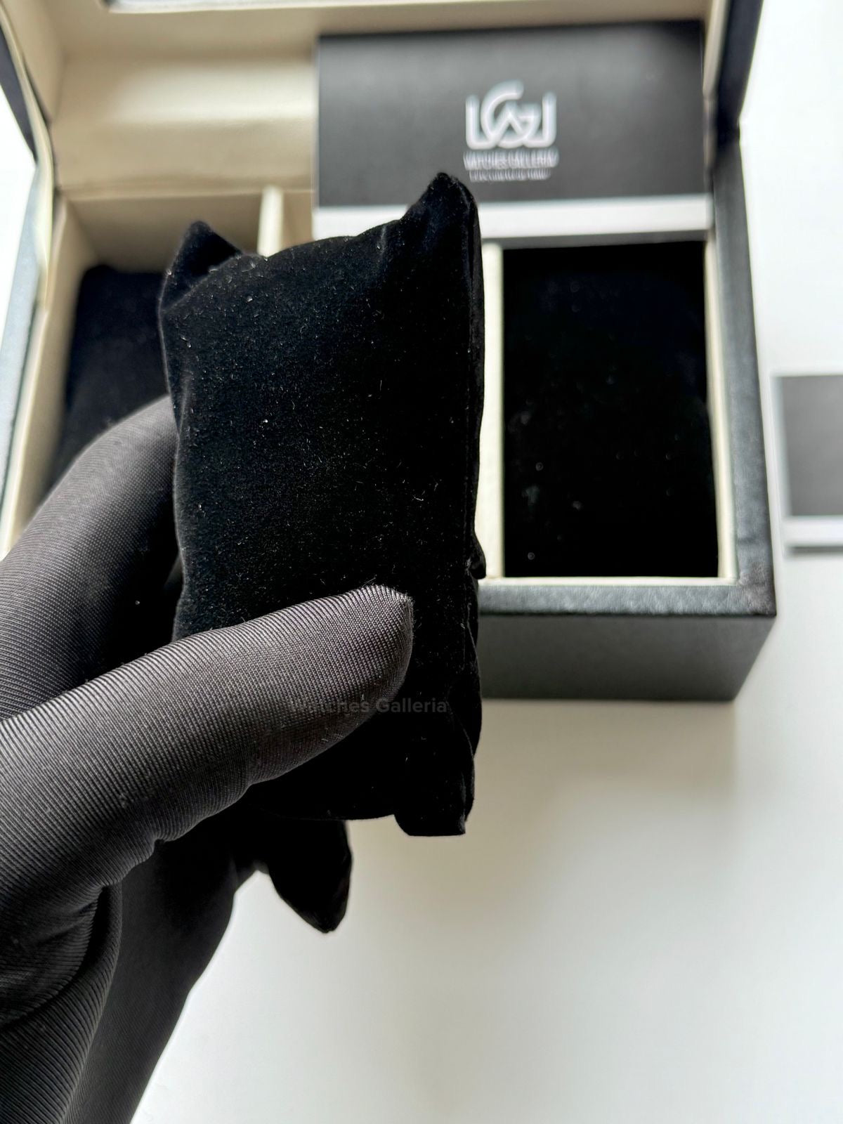 Watch Organizer Box (Black/White) | 3 Slots Watch Box | Watch Storage Box | Watch Box