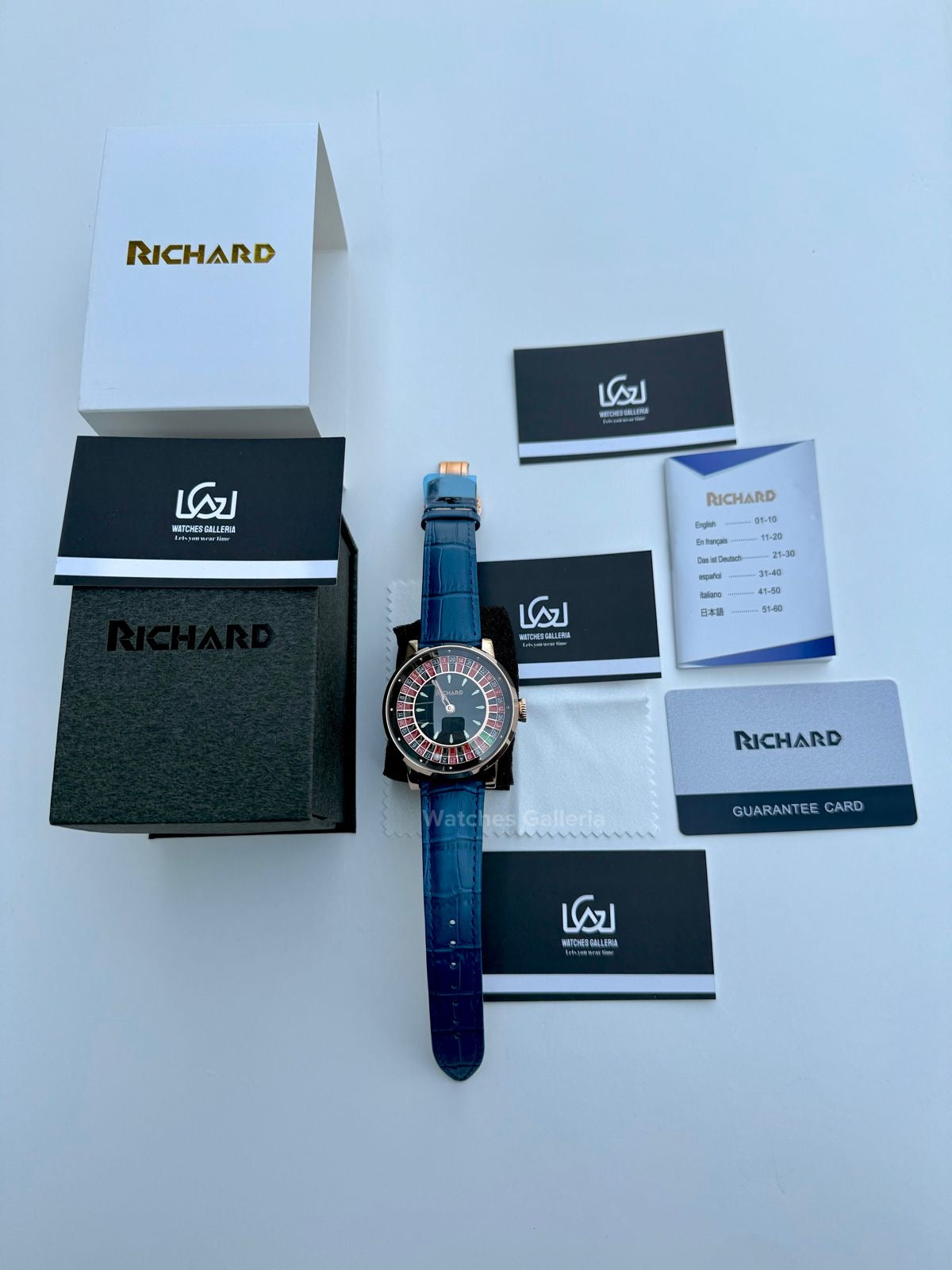 Richard Casino Automatic (Blue) RH002 Watches Galleria