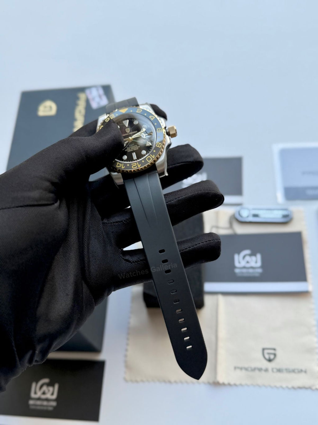Pagani Design PD1662 GMT Master II Zombie Silicon Edition V6 in Pakistan – Automatic GMT Luxury Men’s Watch with Sapphire Crystal & Rotating Bezel