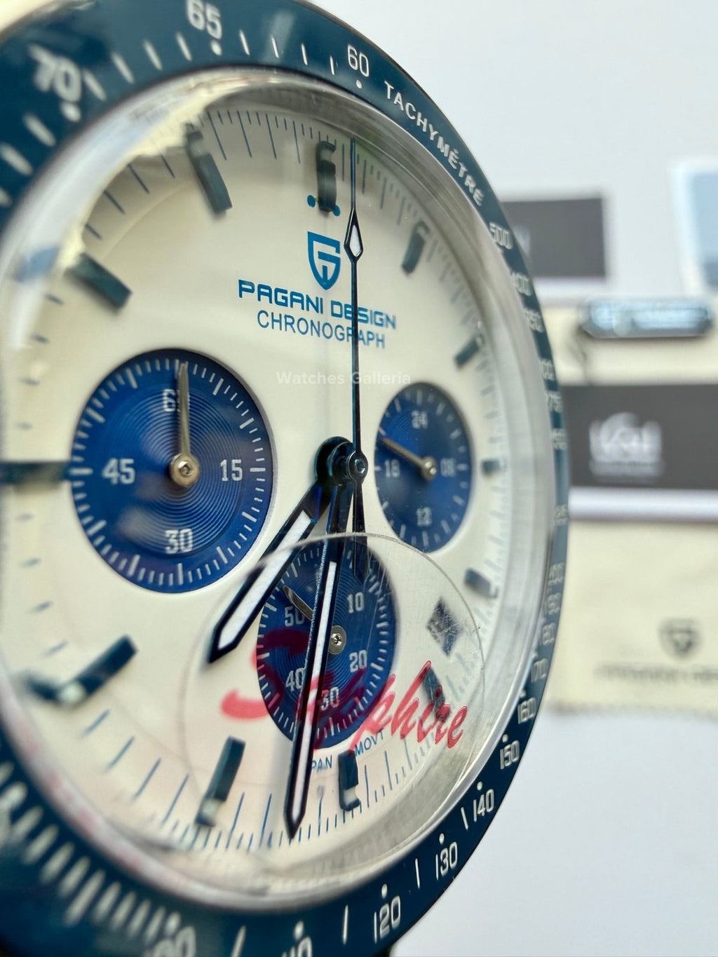 Pagani Design PD1701 Speedmaster Moonwatch Blue 40mm Chronograph – Seiko VK63 Quartz | Sapphire Crystal | 100M WR