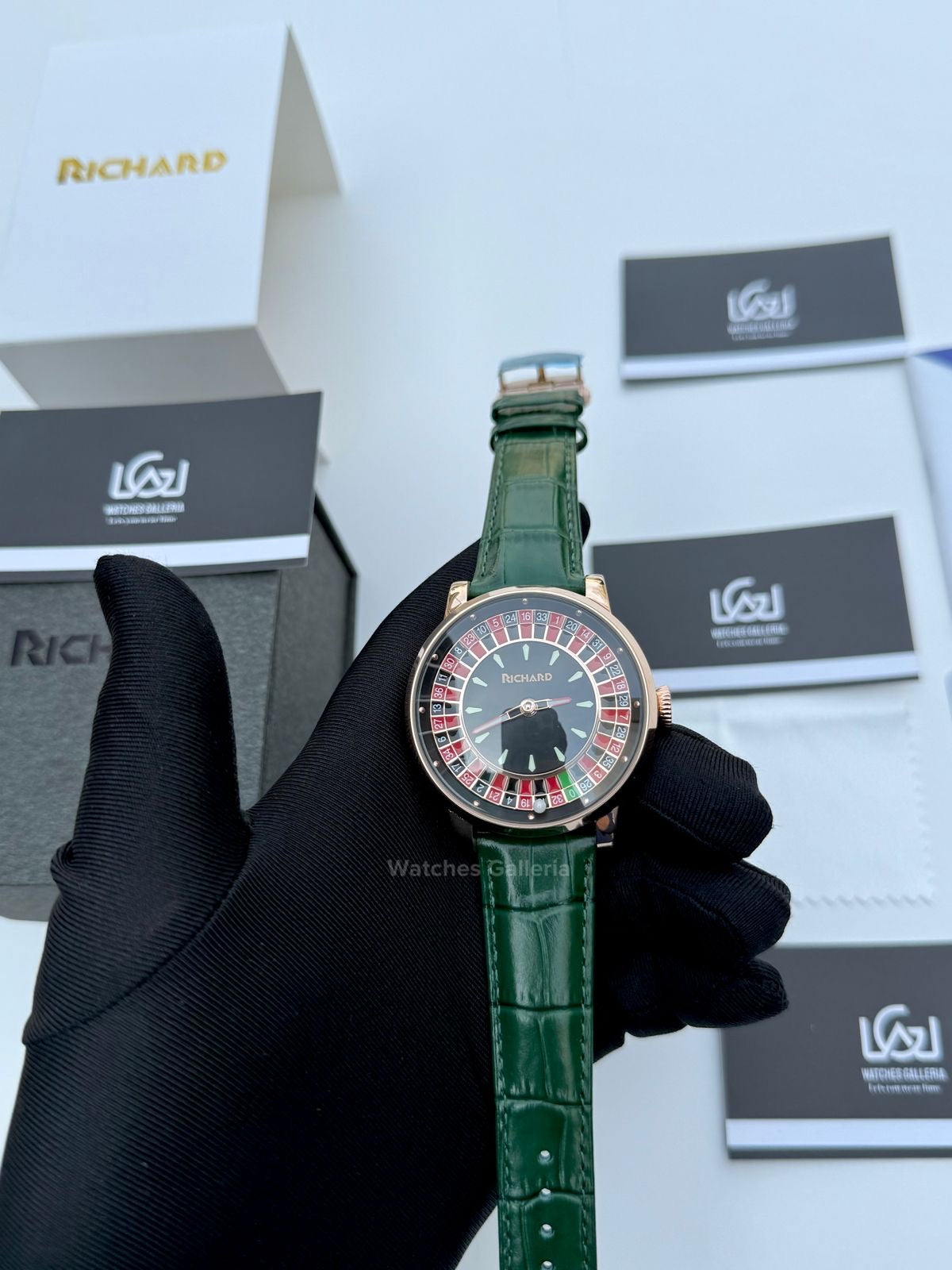 Richard Casino Automatic (Green) RH002 Watches Galleria