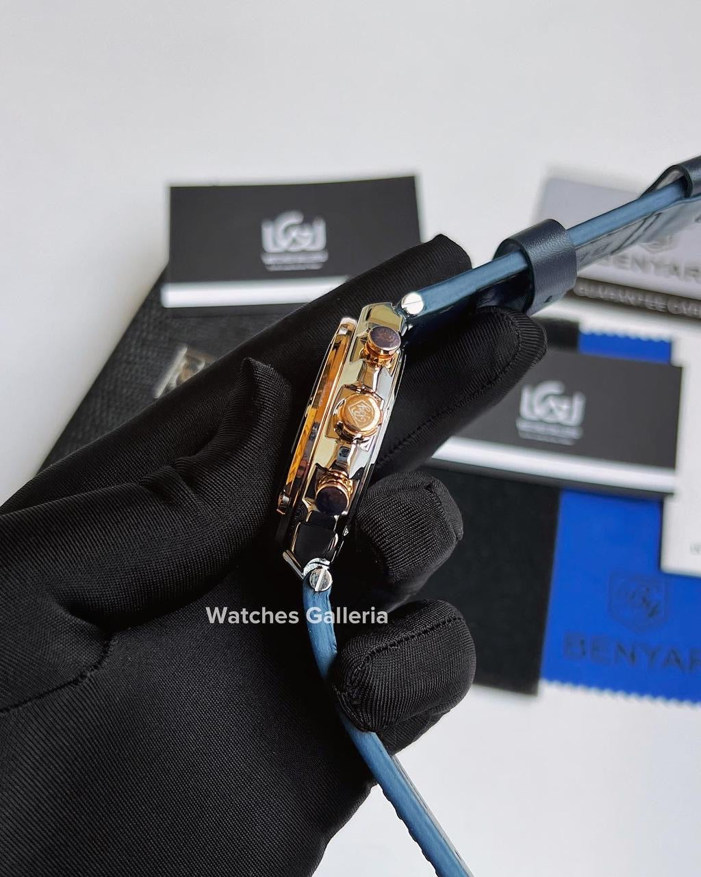 Benyar Chronograph Quartz (Blue Gold) BY5151