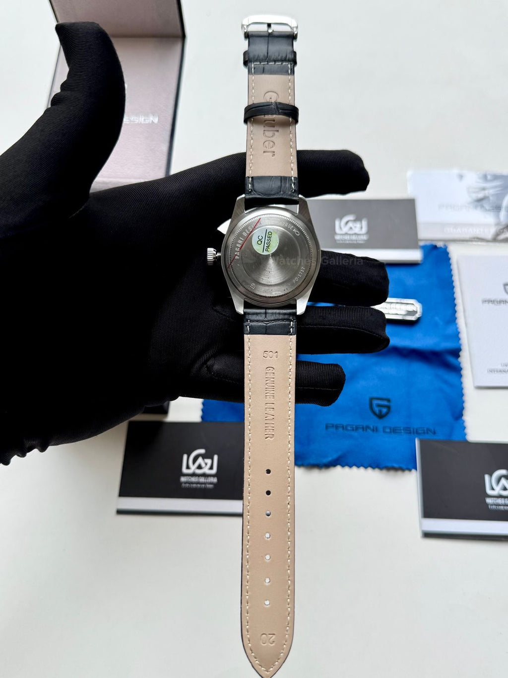 Pagani Design PD1717 Spirit Pilot Automatic (Green Leather Exclusive) Pagani Design in Pakistan