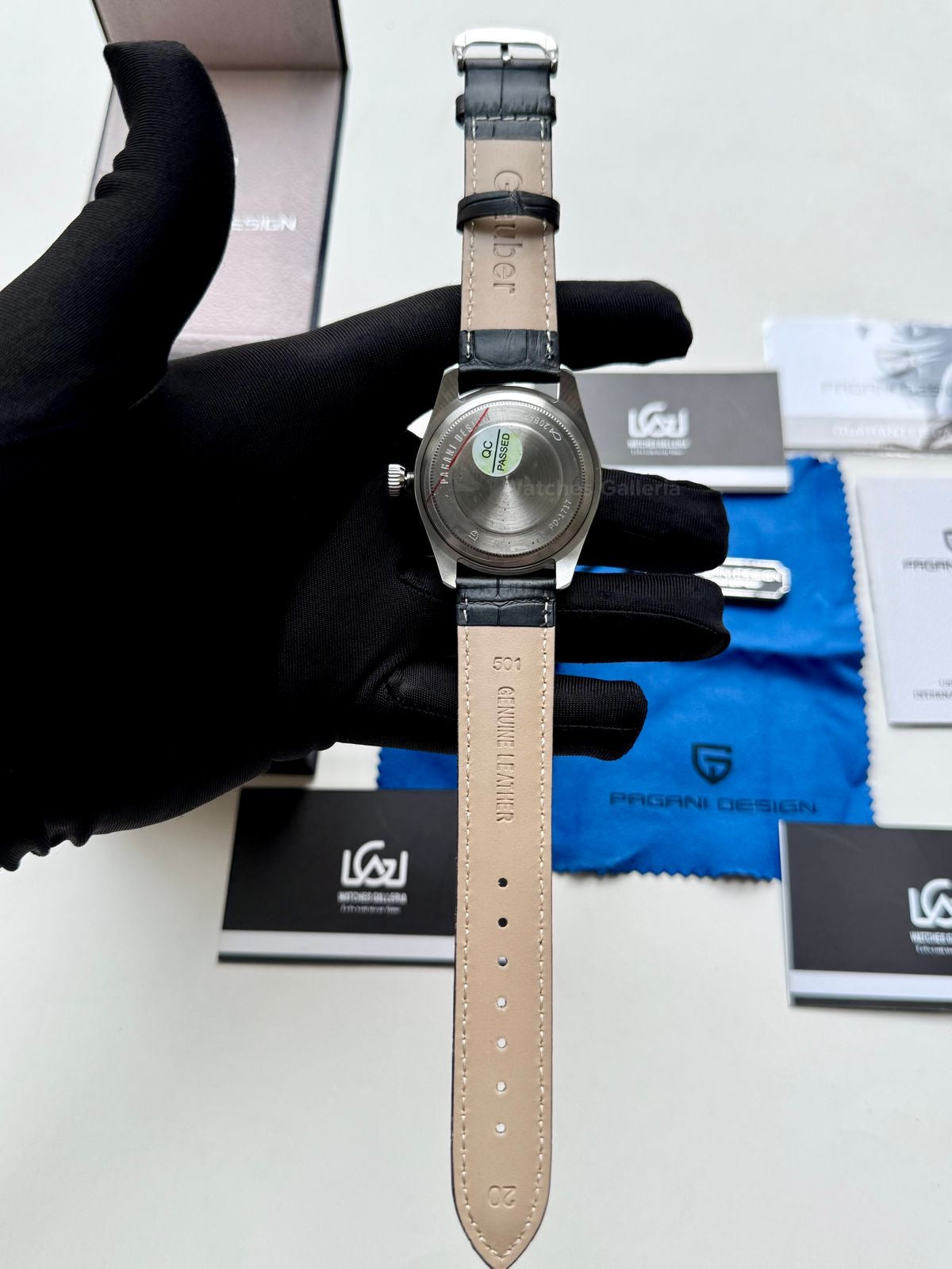 Pagani Design PD1717 Spirit Pilot Automatic (Green Leather Exclusive) Pagani Design in Pakistan