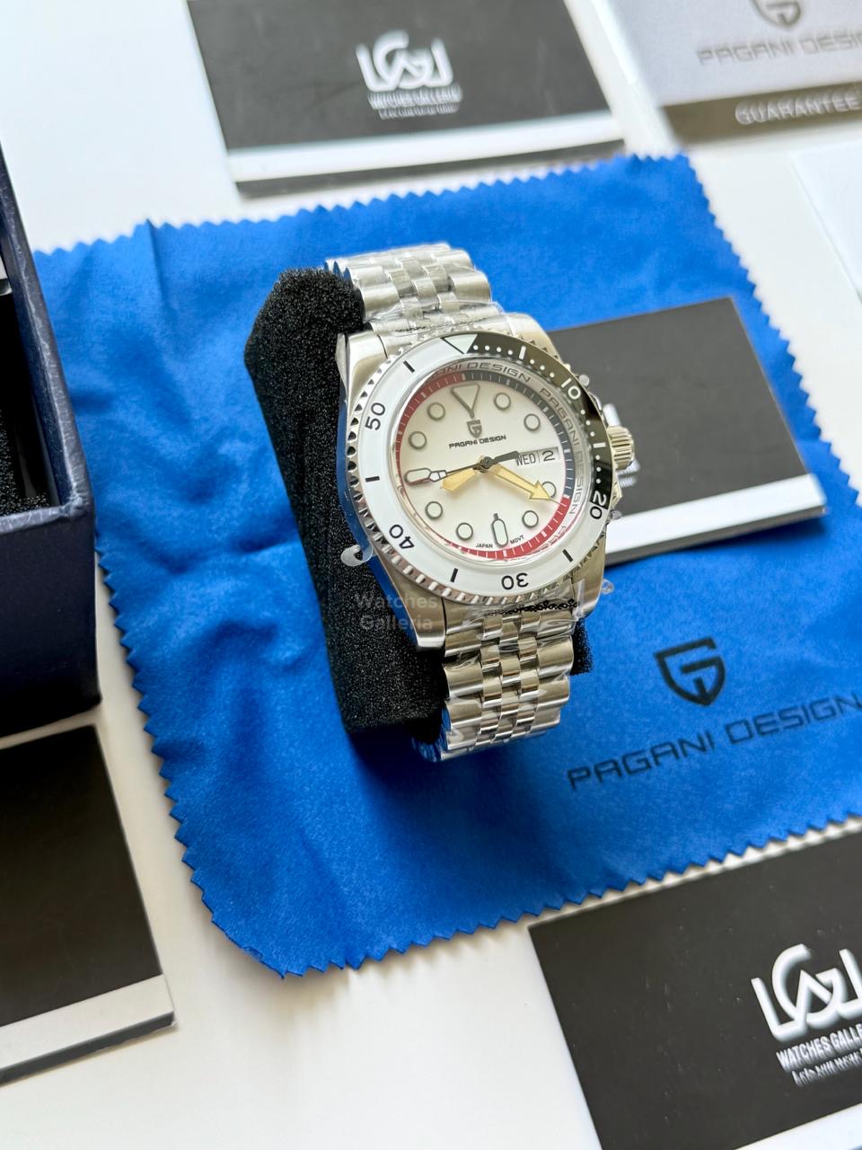 Pagani Design PD1726 Mini Gundam Limited Edition Automatic Watch – Sapphire Crystal, Seiko NH36A, Ceramic Bezel
