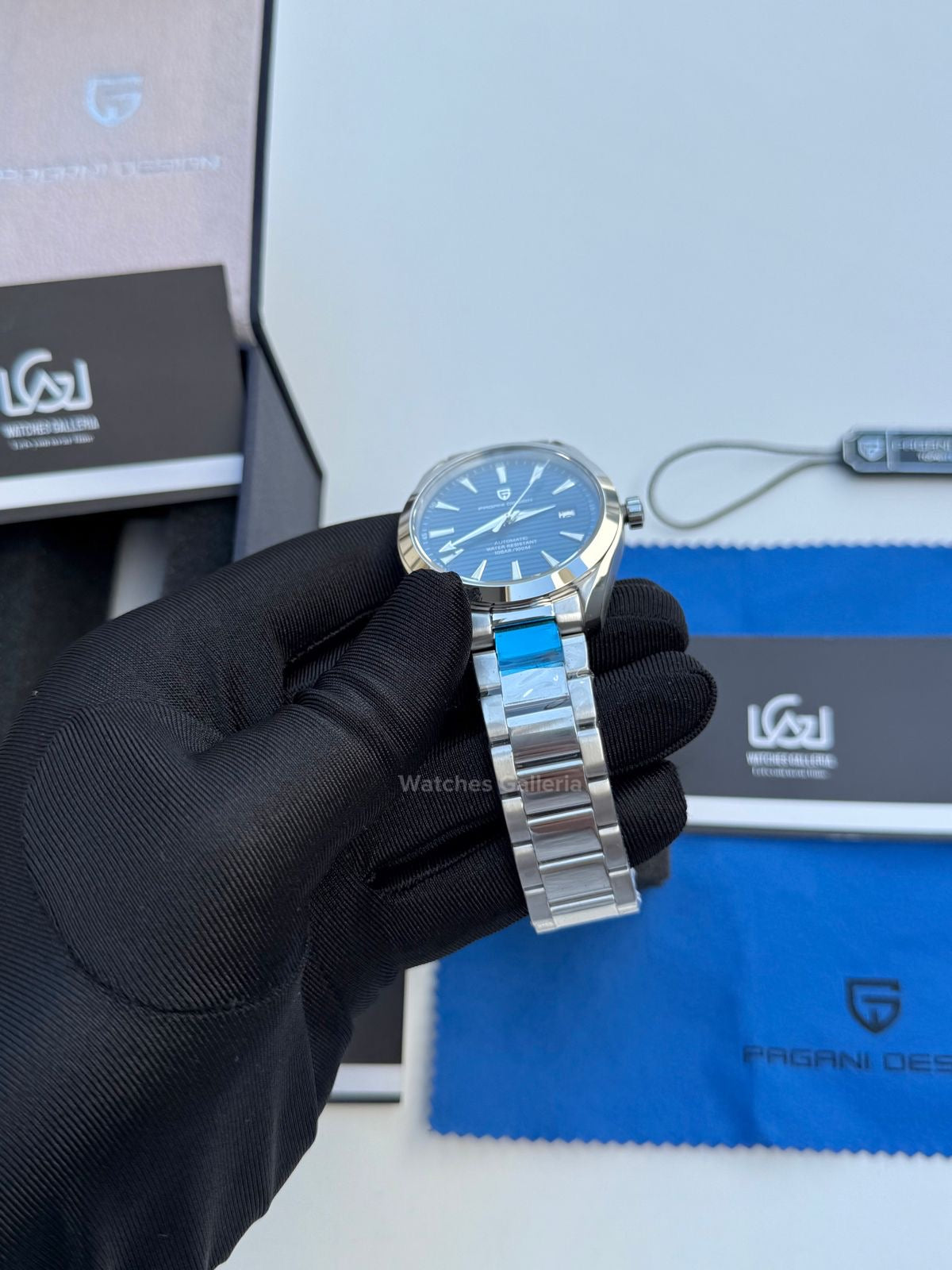 Pagani Design Aqua Terra Automatic (Blue) PD1688 Watches Galleria