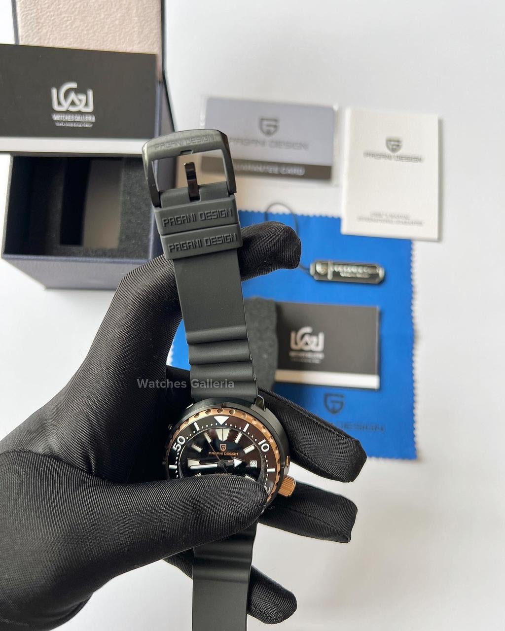 Pagani Design Tuna Automatic (Black Gold) PD1695