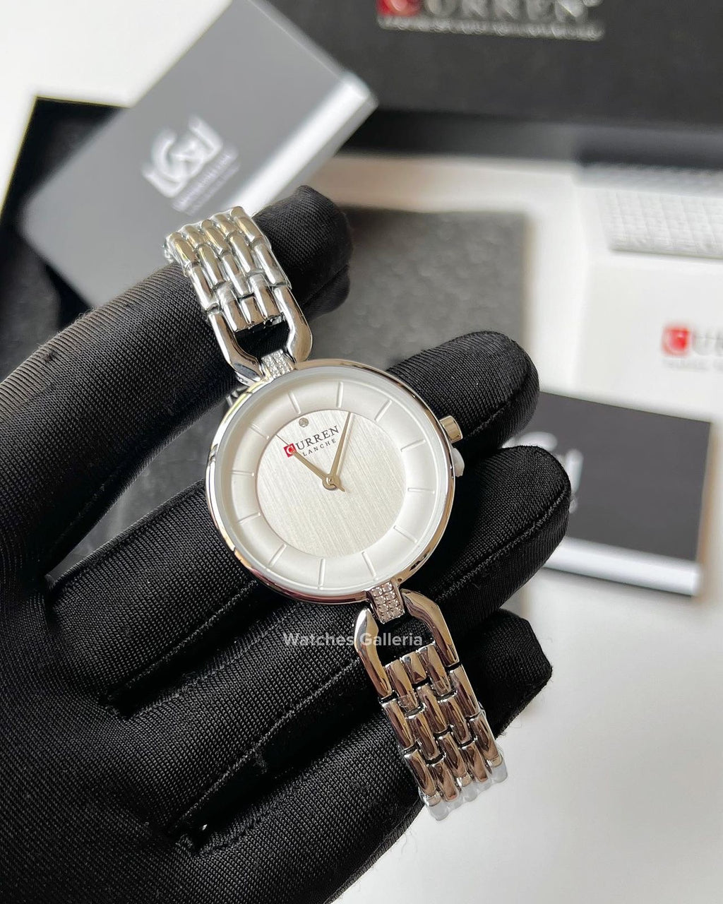 Curren Ladies Watch Quartz (Silver) C9052