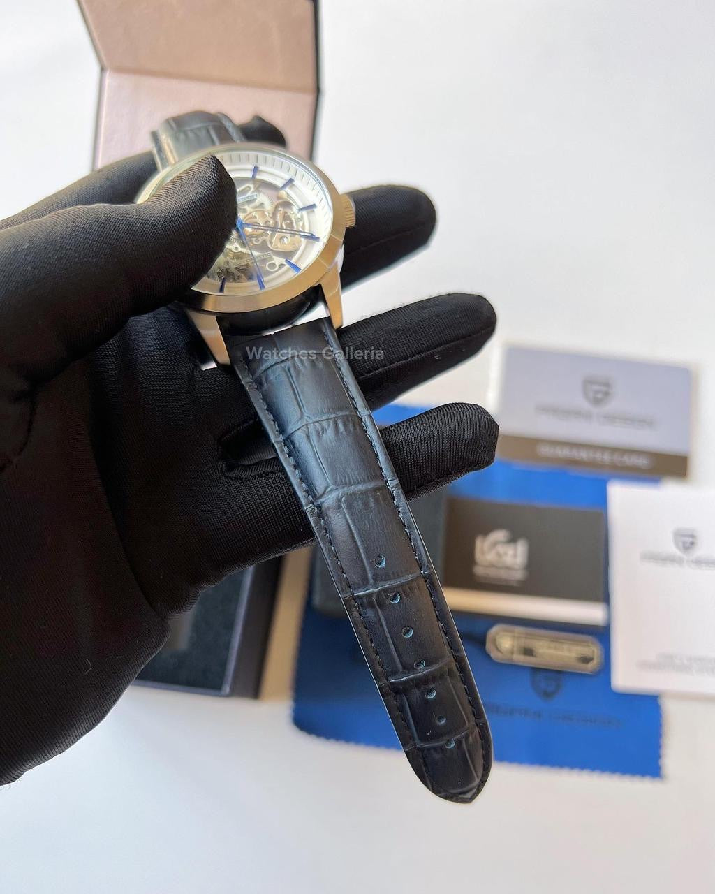 Pagani Design Skeleton Automatic (Blue) PD1638