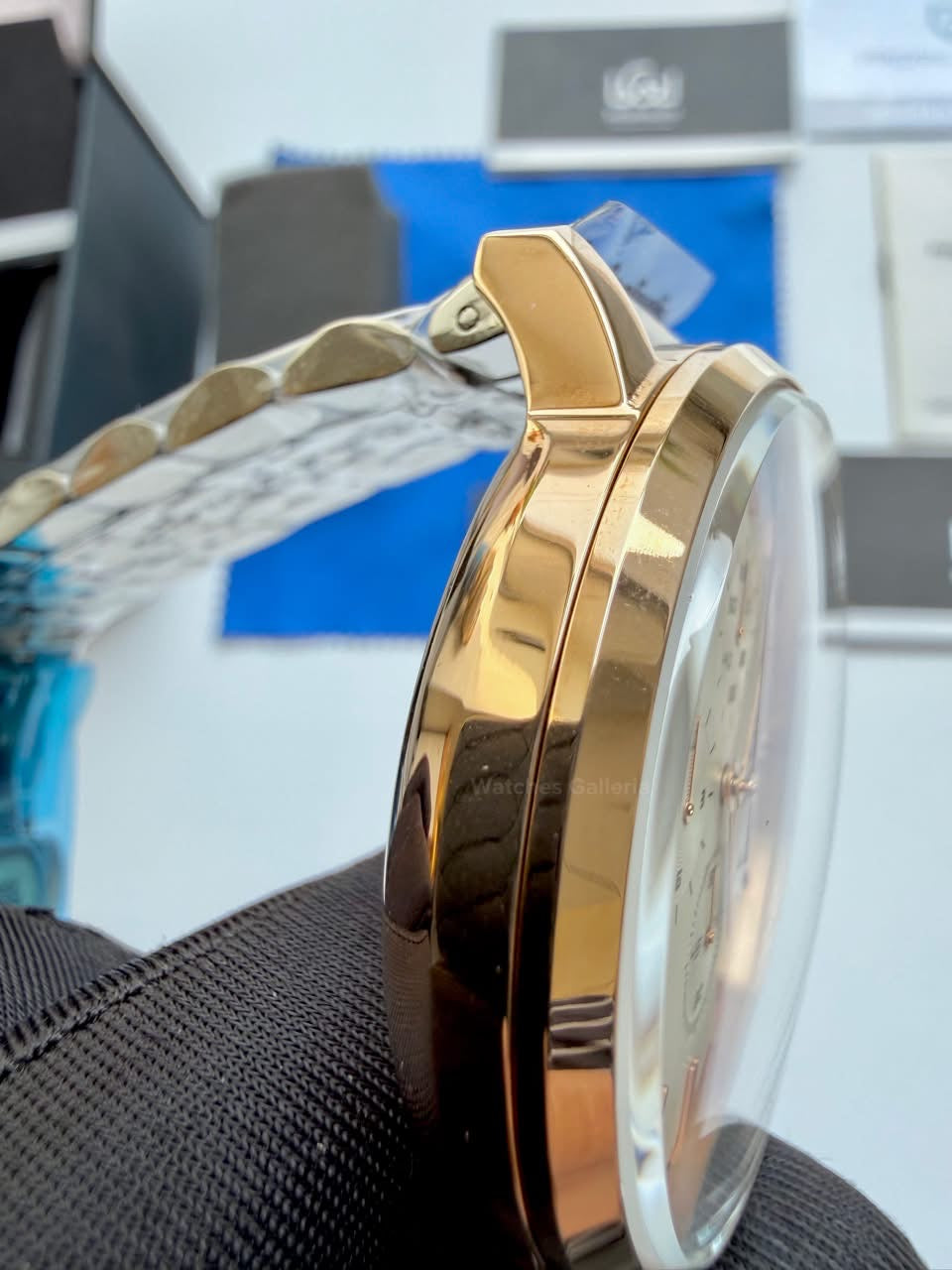 Pagani Design PD2720K Flight Chronograph Watch Limited Edition Rose Gold White Dial Men’s Luxury Watch | Japanese Seiko VK67 Mecha Quartz Chronograph Movement | Stainless Steel Bracelet | 50M Waterproof