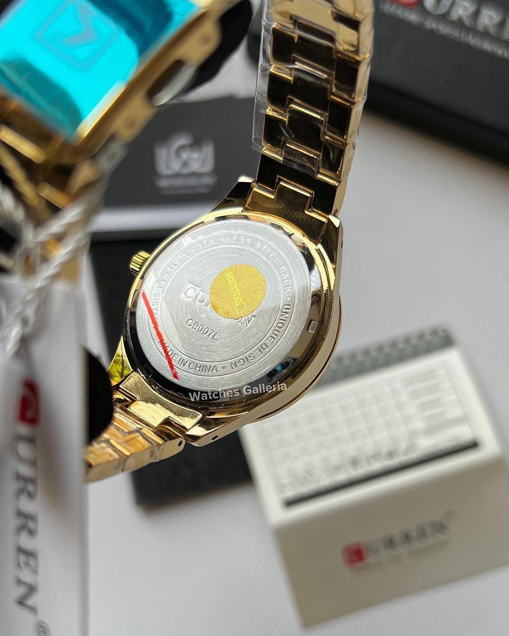 Curren Datejust Ladies Watch Quartz (Gold/White) C9007