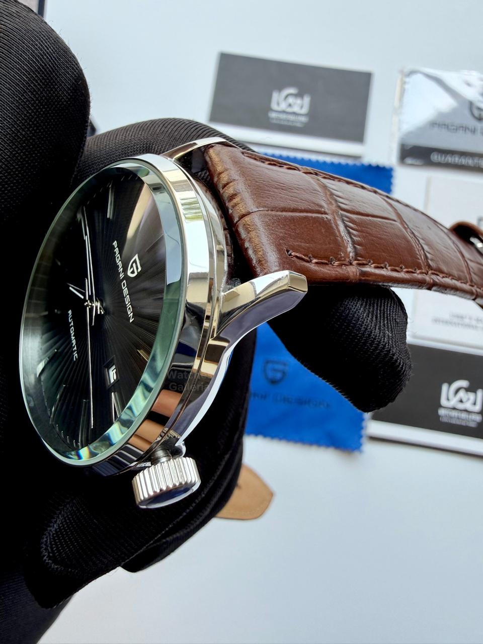 Pagani Design PD2770 Cocktail Automatic Watch Brown Black Dial – Luxury Men’s Mechanical Dress Watch in Pakistan | Watches Galleria