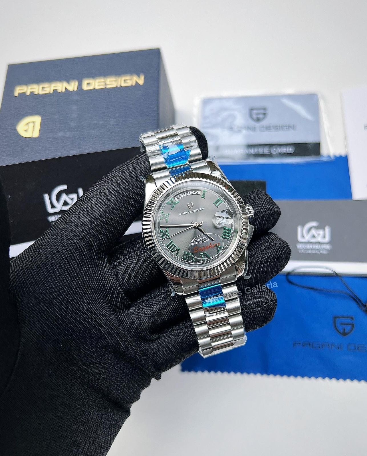 Pagani Design Date Day 40mm Automatic Wimbeldon PD1783