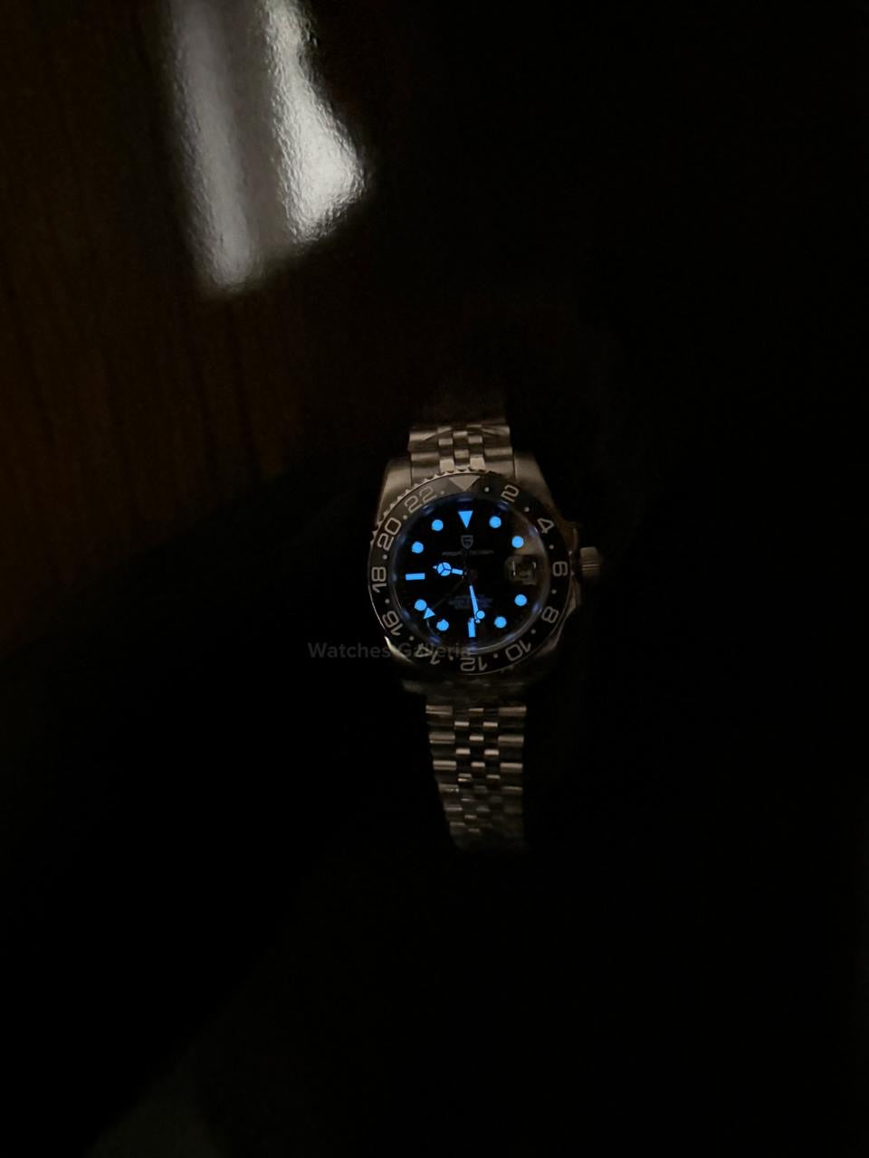 Pagani Design PD1662 GMT Master II Jubilee Edition Automatic (All Black) Pagani Design in Pakistan