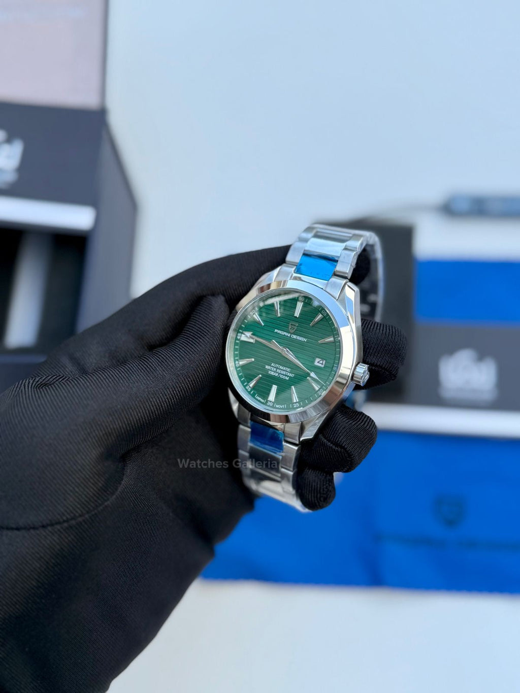 Pagani Design Aqua Terra (Green) PD1688 Watches Galleria