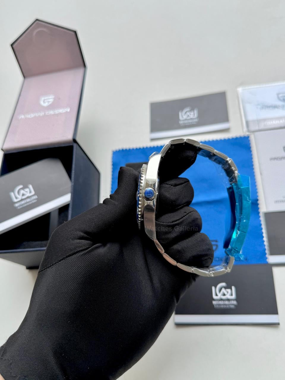 Pagani Design Watch PD1639 Submariner Automatic (Smurf) Pagani Design in Pakistan