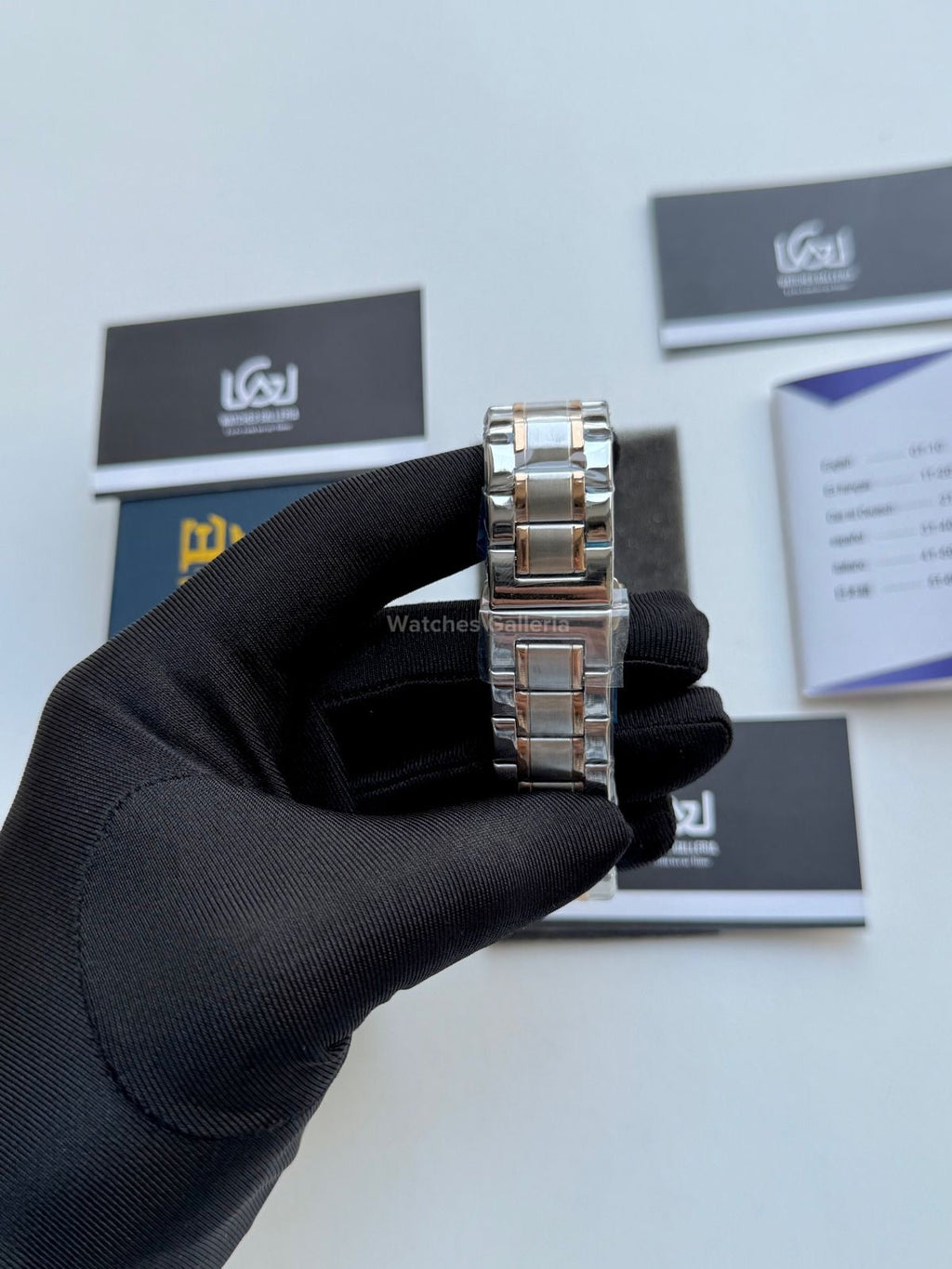Lige Chronograph Quartz (Gold Black) Lige9982 Watches Galleria