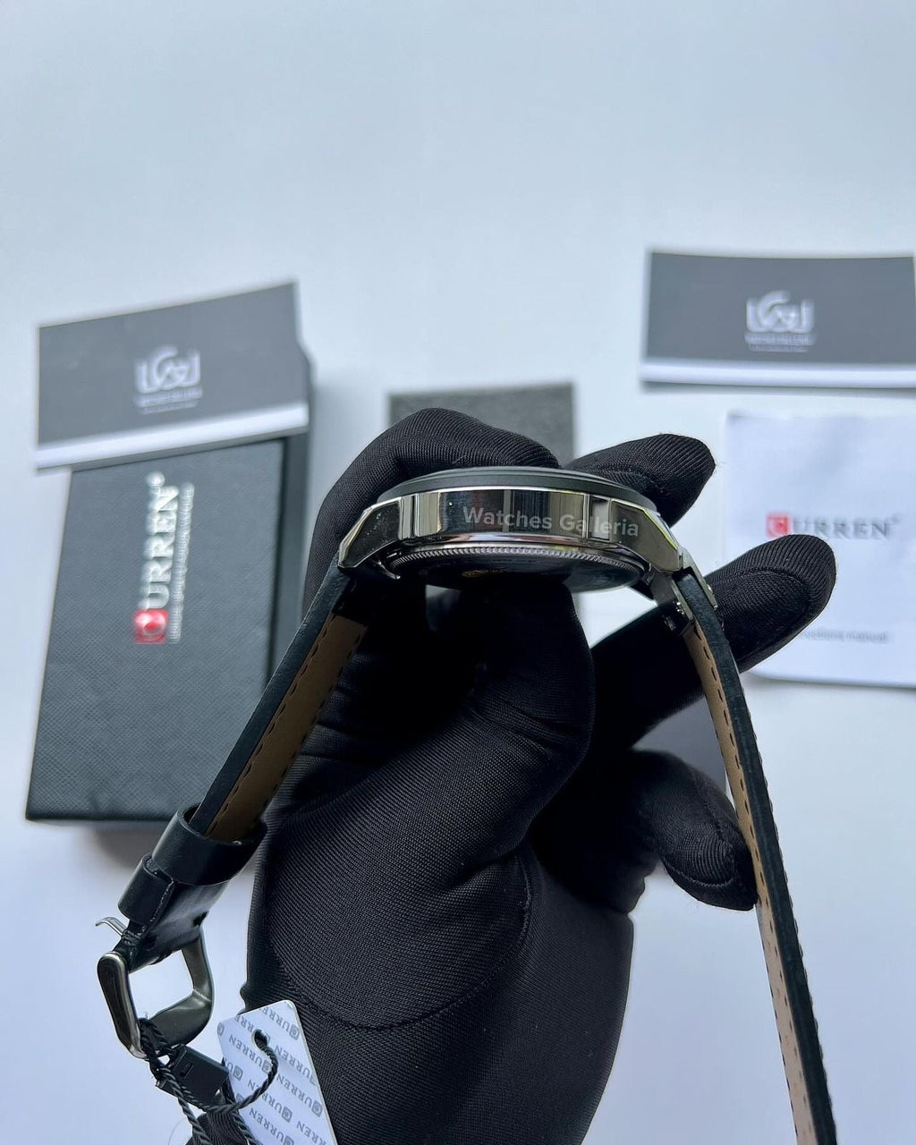 Curren Chronograph (Black) C8329 Watches Galleria