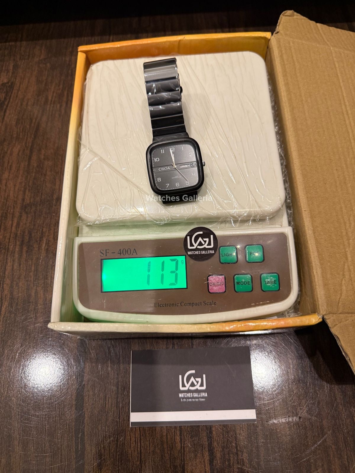 Ciloa Watch 141 TV Style Watch (Black) | TV Style Watch | Ciloa Watch Pakistan