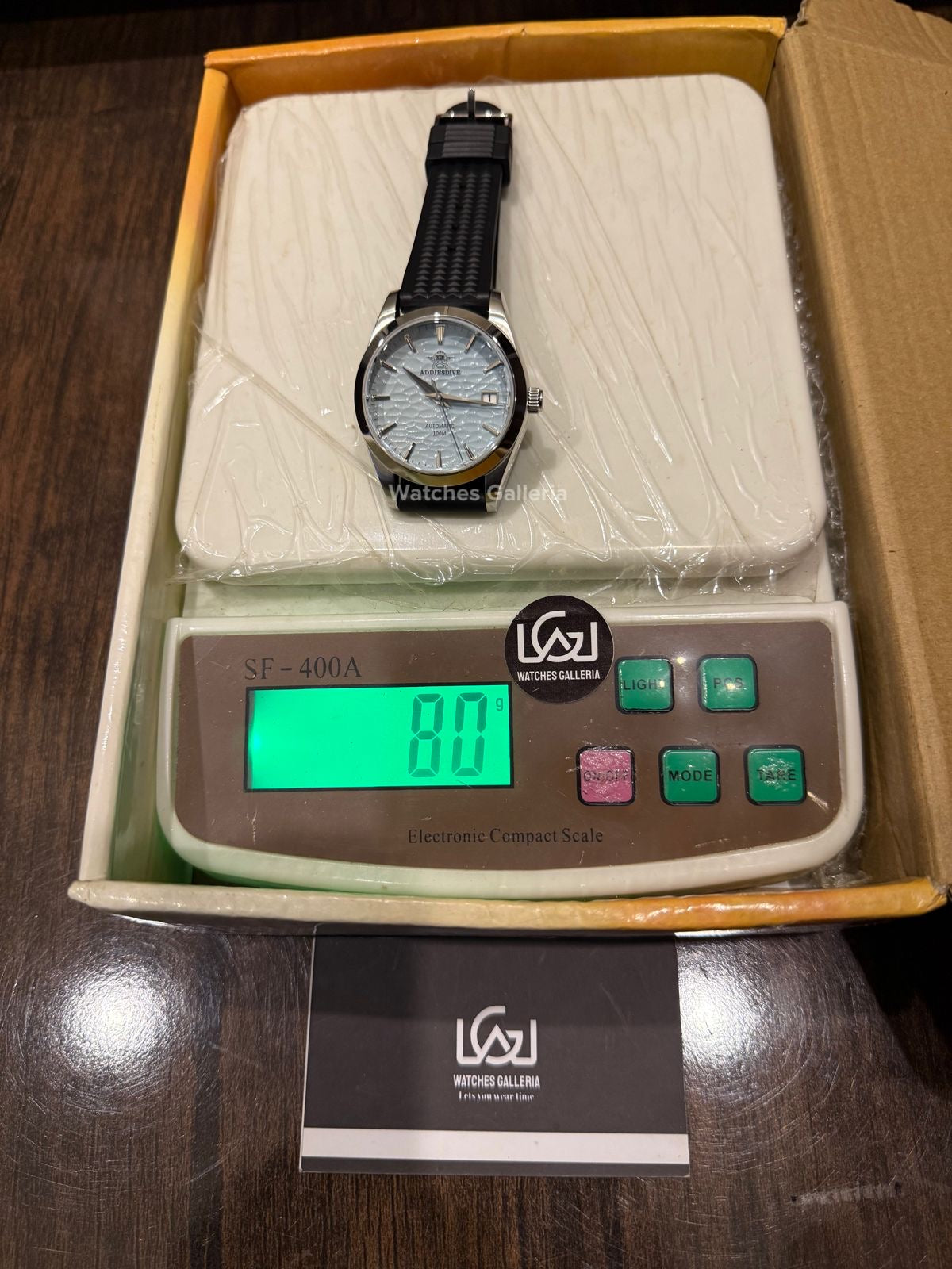 Addiesdive AD2118 Omiwatari Blue Silicon “Ice Blue” Addiesdive Watch in Pakistan