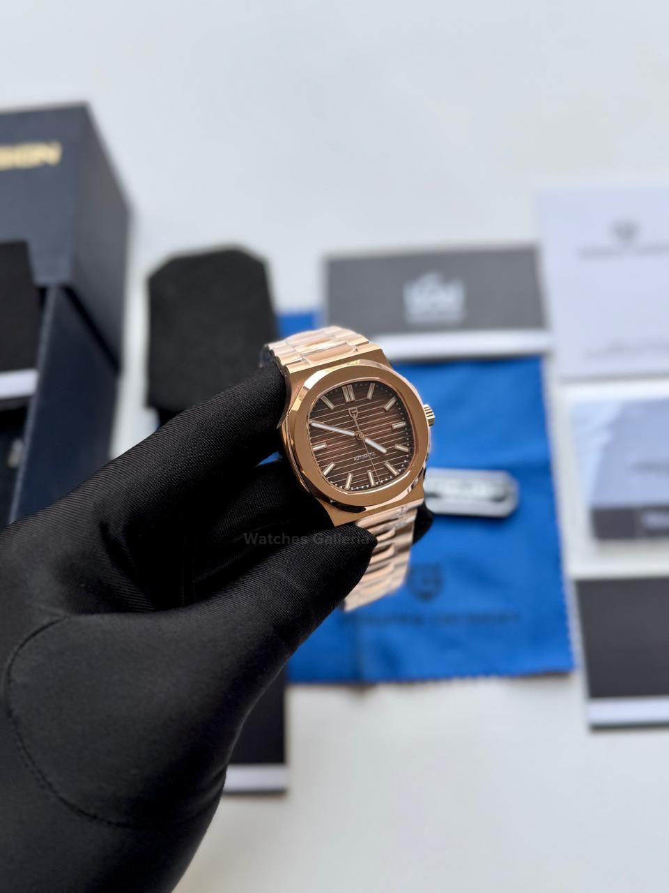 Pagani Design PD1628 Nautilus Automatic (Rose Gold) Pagani Design in Pakistan