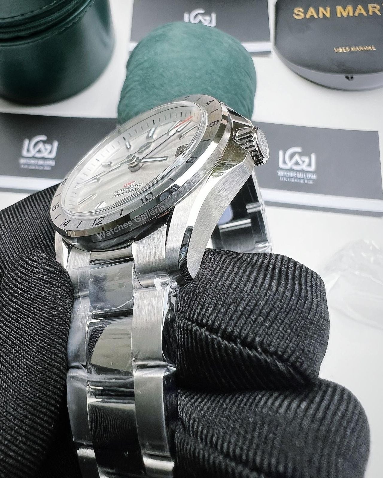 San Martin Desert White Automatic SN0129