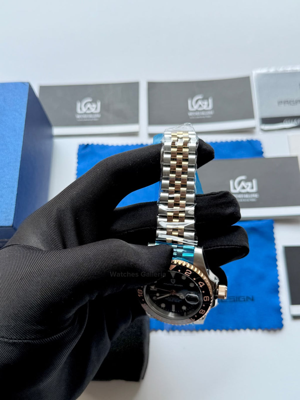 Pagani Design PD1662 GMT Master II Rootbeer Jubilee Limited Edition Automatic Watch | DG5833 GMT | Sapphire Crystal | 100M Waterproof | Pakistan