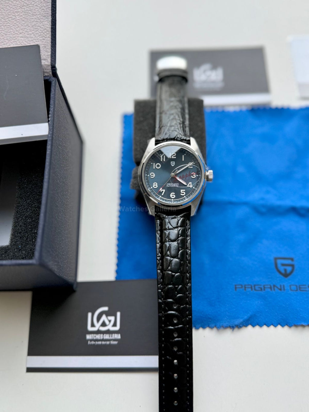 Pagani Design PD1717 Spirit Pilot (Blue/Black Leather Exclusive) Pagani Design in Pakistan