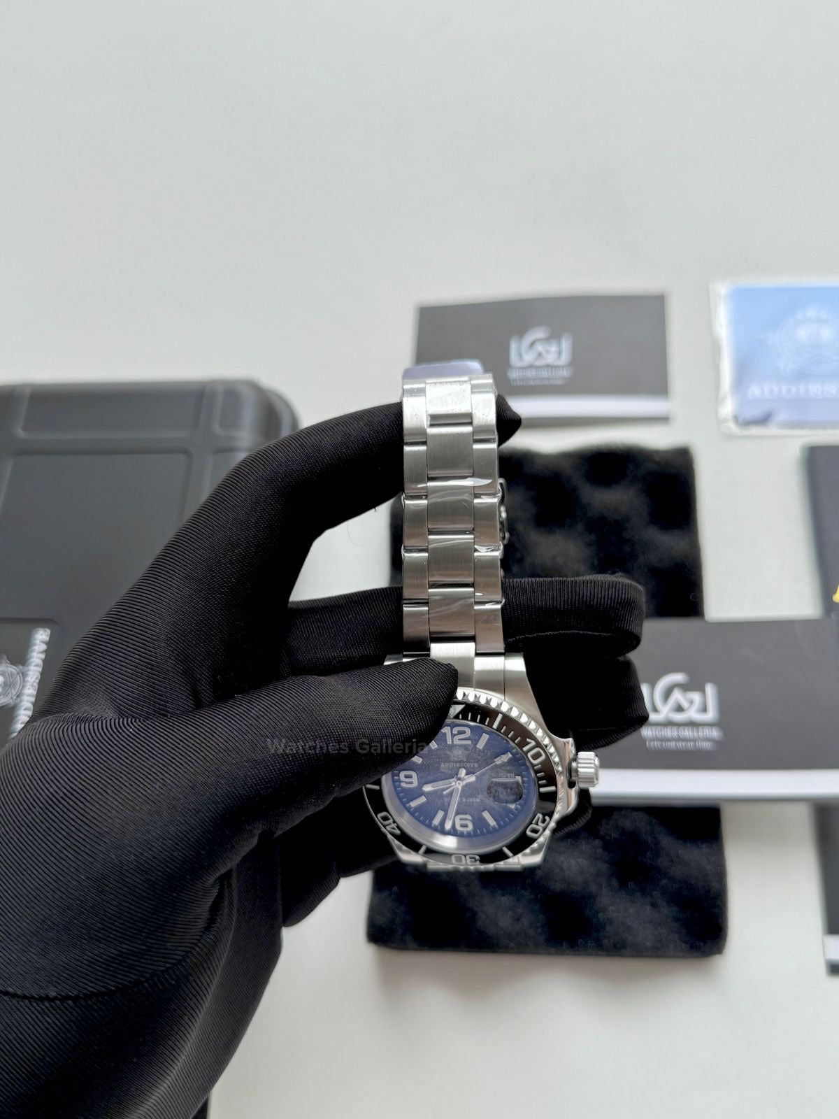 Addiesdive Submariner Gradient Quartz (Grey) AD2513 Watches Galleria © Copyrights All Right Reserved