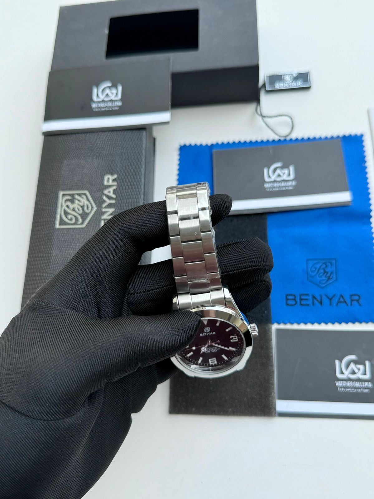 Benyar Explorer Automatic (Black) BY5177 Watches Galleria