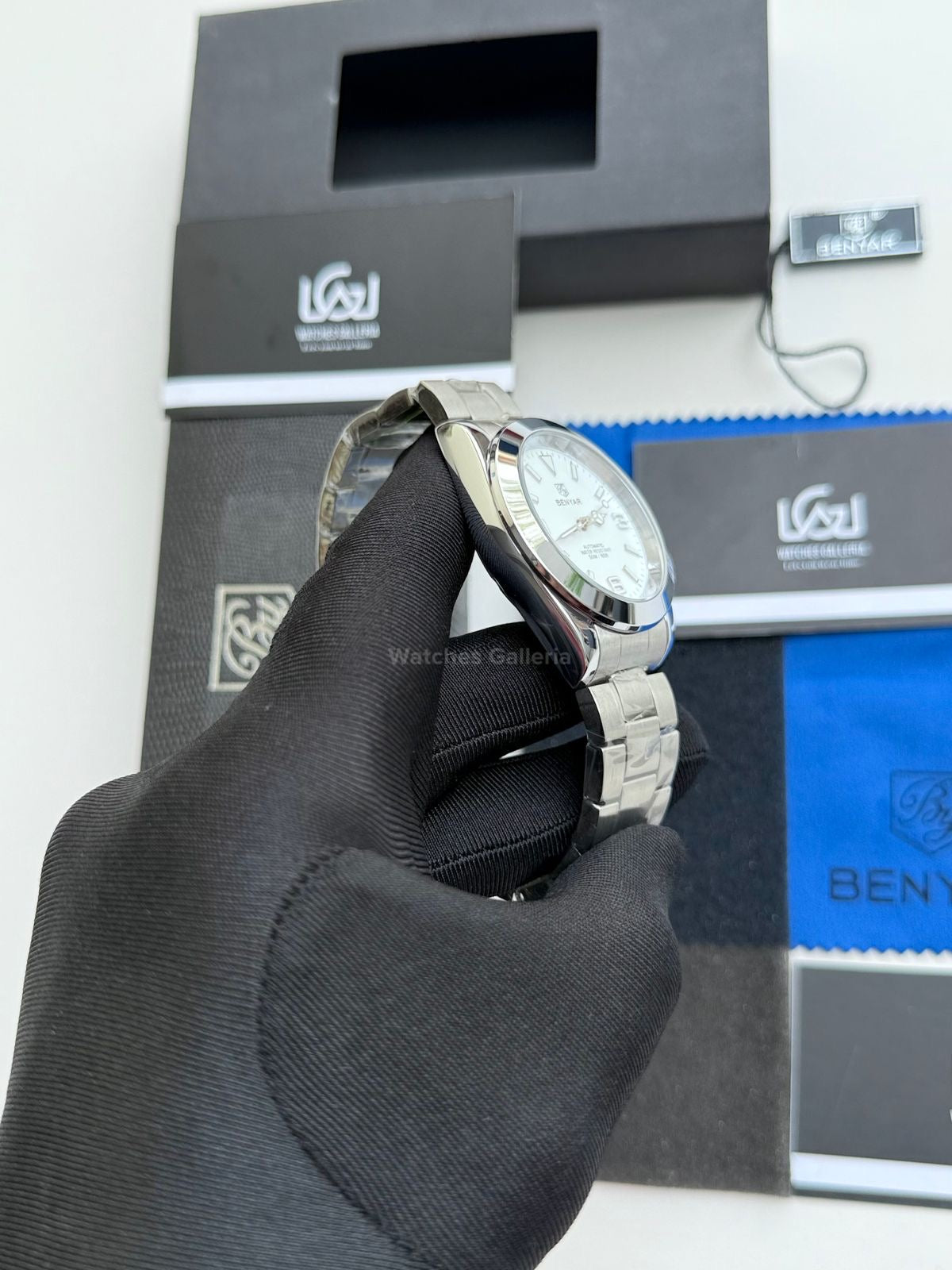 Benyar Explorer Automatic (White) BY5177 Watches Galleria
