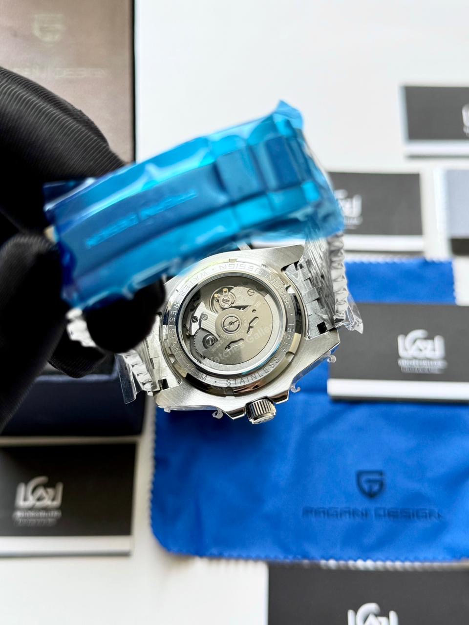 Pagani Design PD1726 Mini Gundam Limited Edition Automatic Watch – Sapphire Crystal, Seiko NH36A, Ceramic Bezel