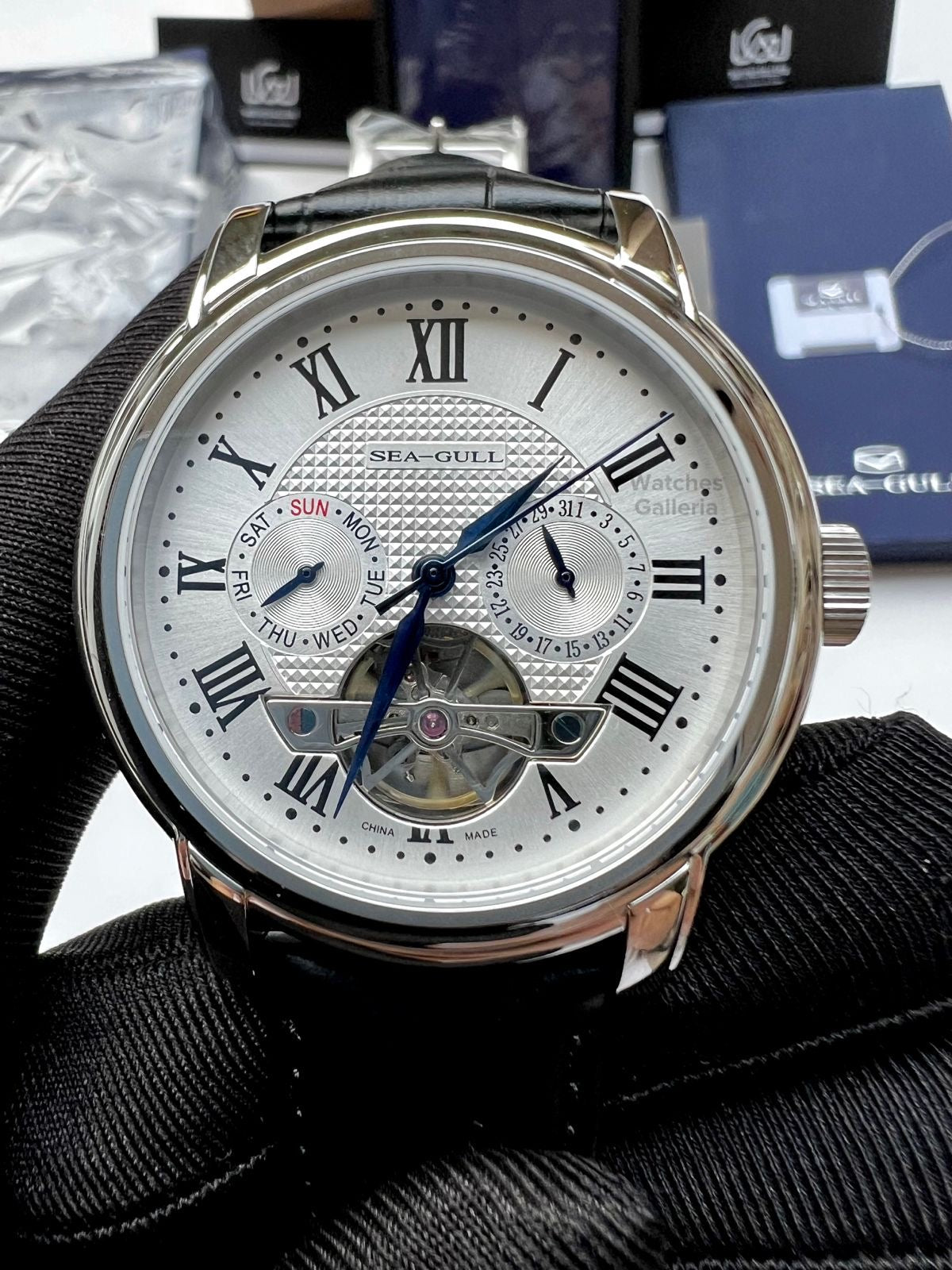 Seagull Flywheel Automatic Mechanical Watch D819622 Watches Galleria