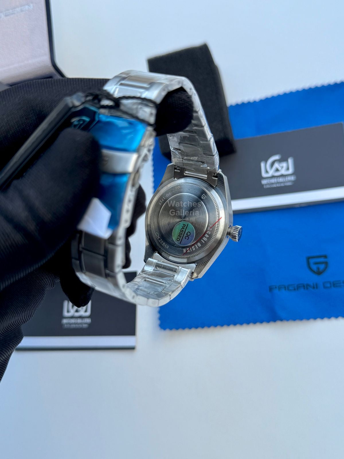 Pagani Design Spirit Pilot Automatic (Green) PD1717 Watches Galleria