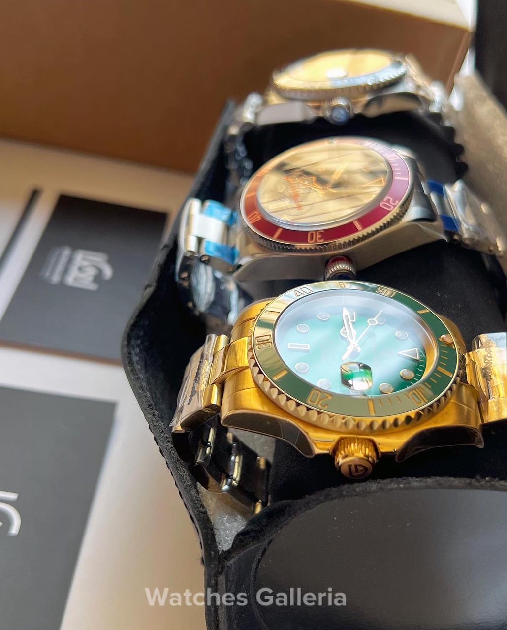 Watch Travel Roll by Watches Galleria 3 Slots (Black)