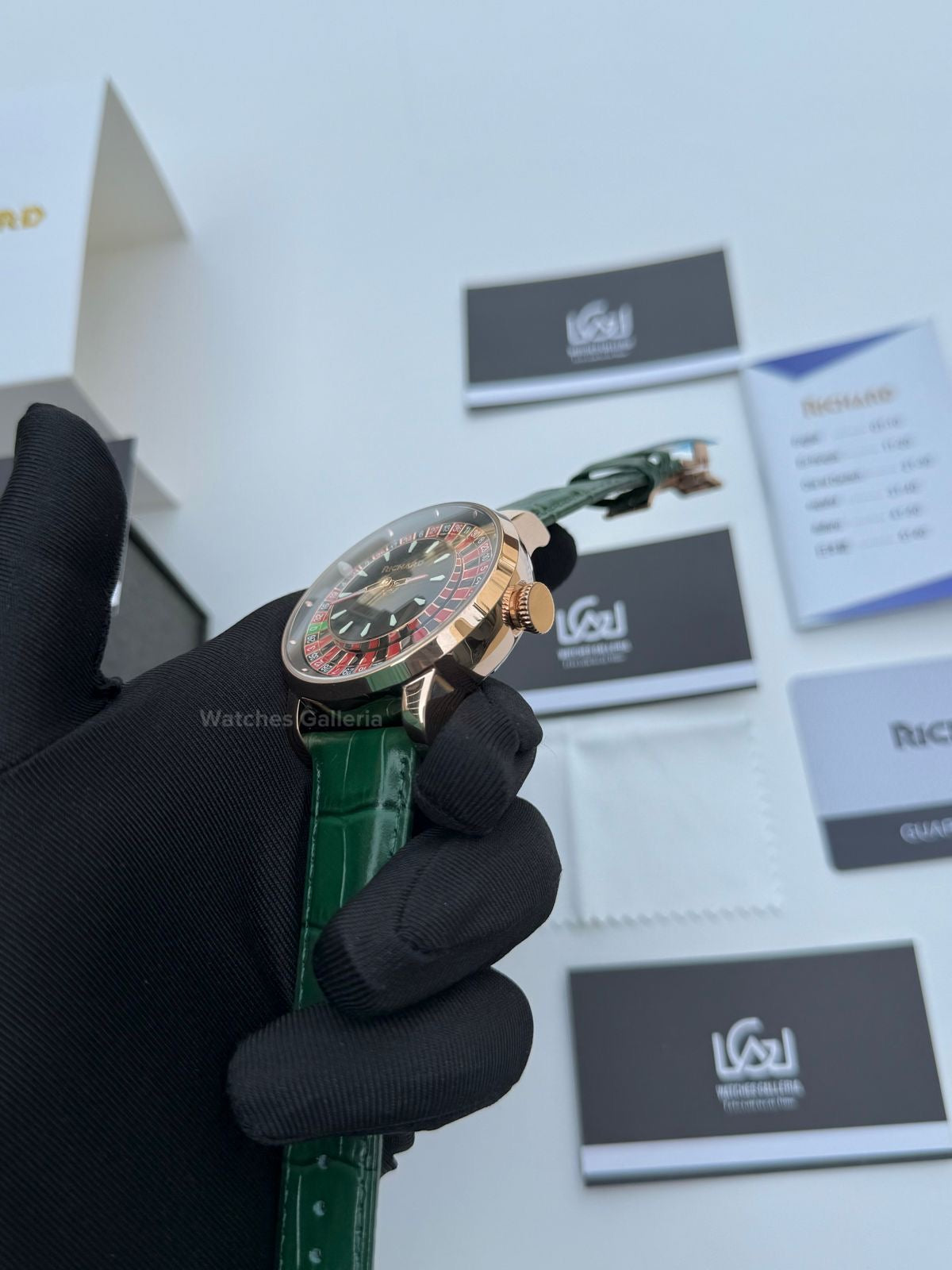 Richard Casino Automatic (Green) RH002 Watches Galleria
