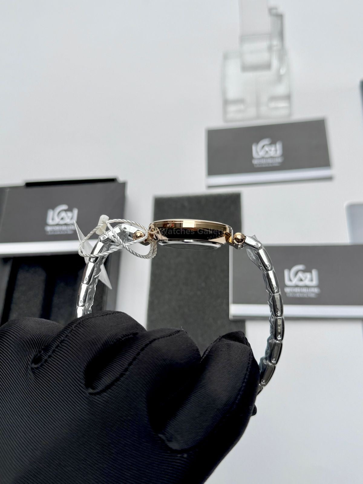 Crrju 2178 Ladies Watch Quartz (White/Rose Gold) CRRJU Watch Pakistan