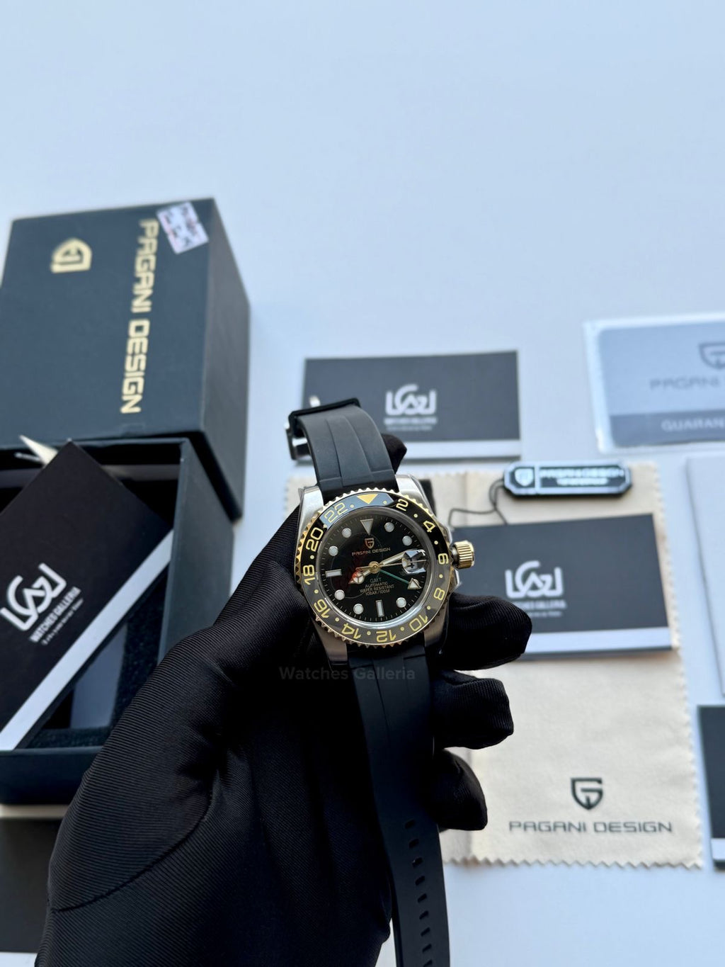 Pagani Design PD1662 GMT Master II Zombie Silicon Edition V6 in Pakistan – Automatic GMT Luxury Men’s Watch with Sapphire Crystal & Rotating Bezel